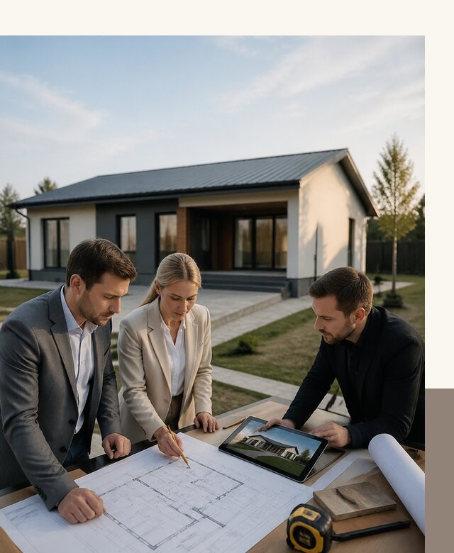 Проект одноэтажного дома 6 на 12 под ключ в Белгороде